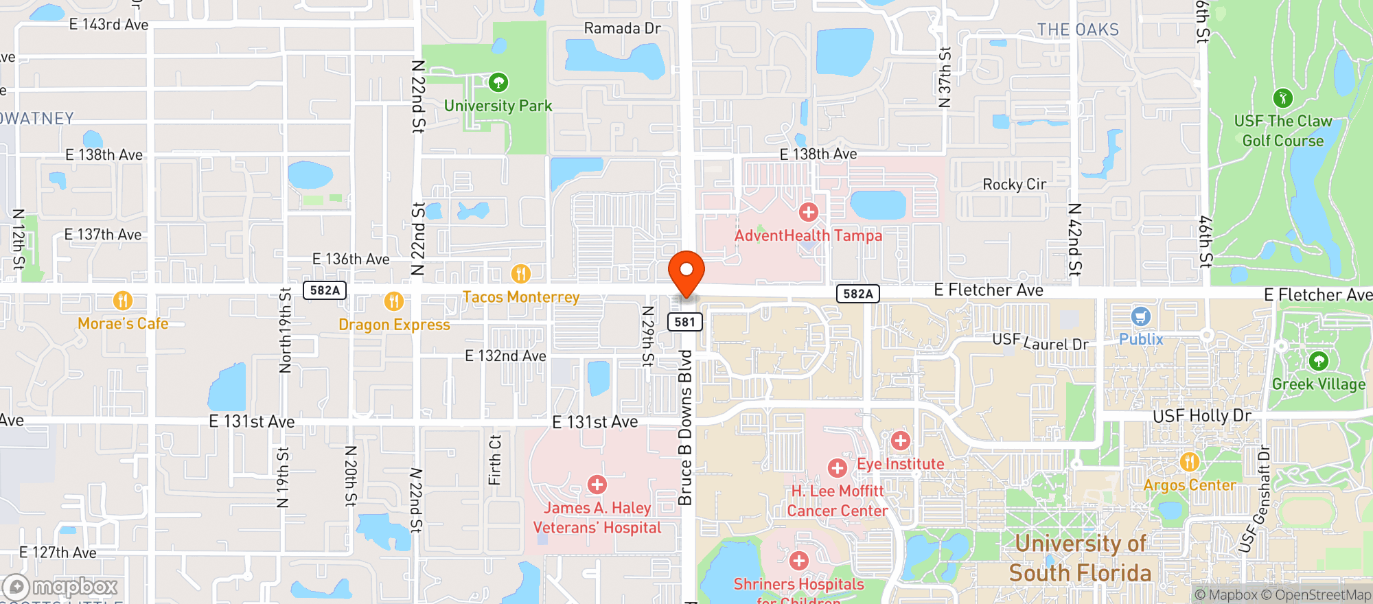 Map showing The Local Shoppe #301