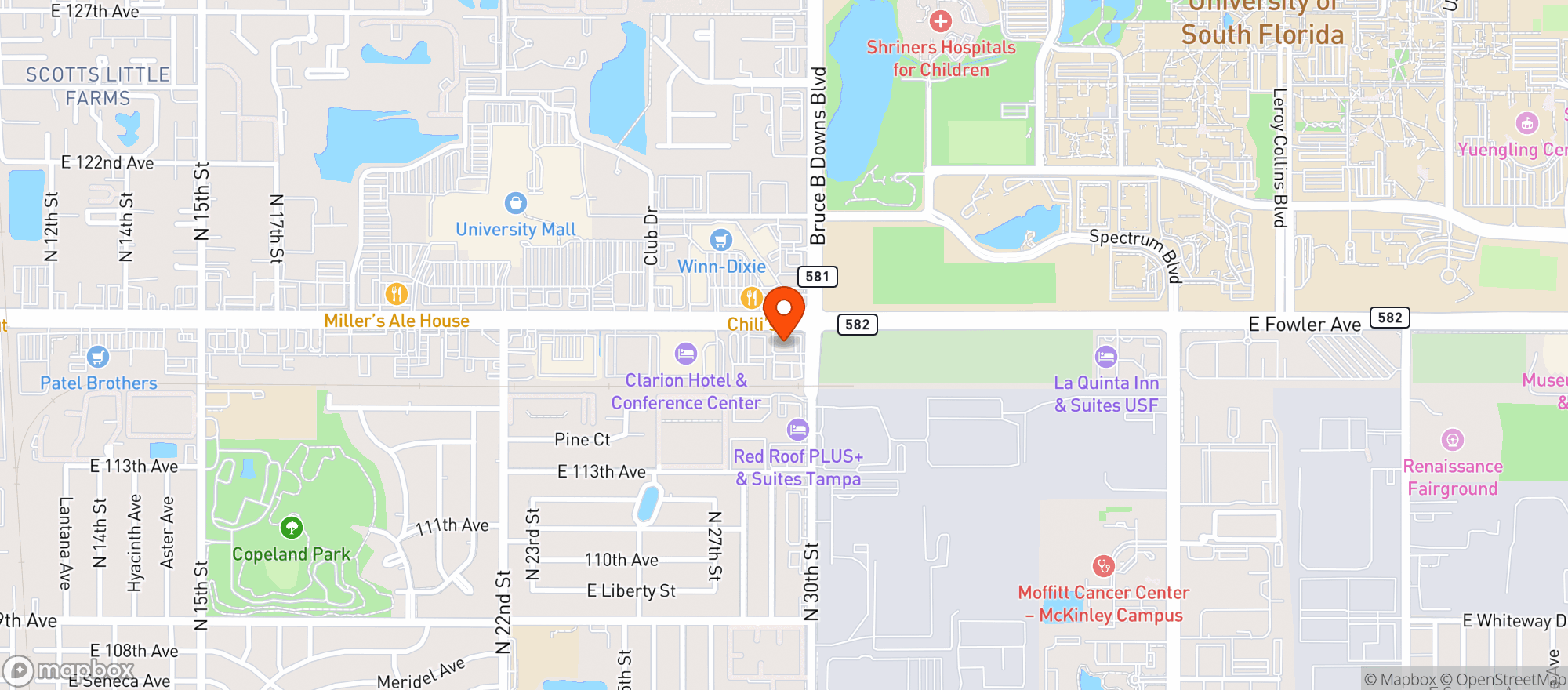 Map showing Cvs Pharmacy #2760