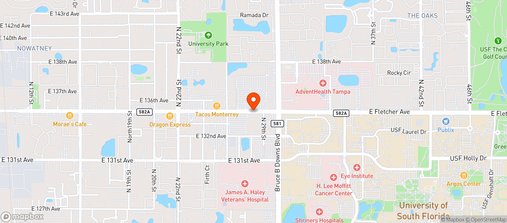 Map showing Walmart Supercenter