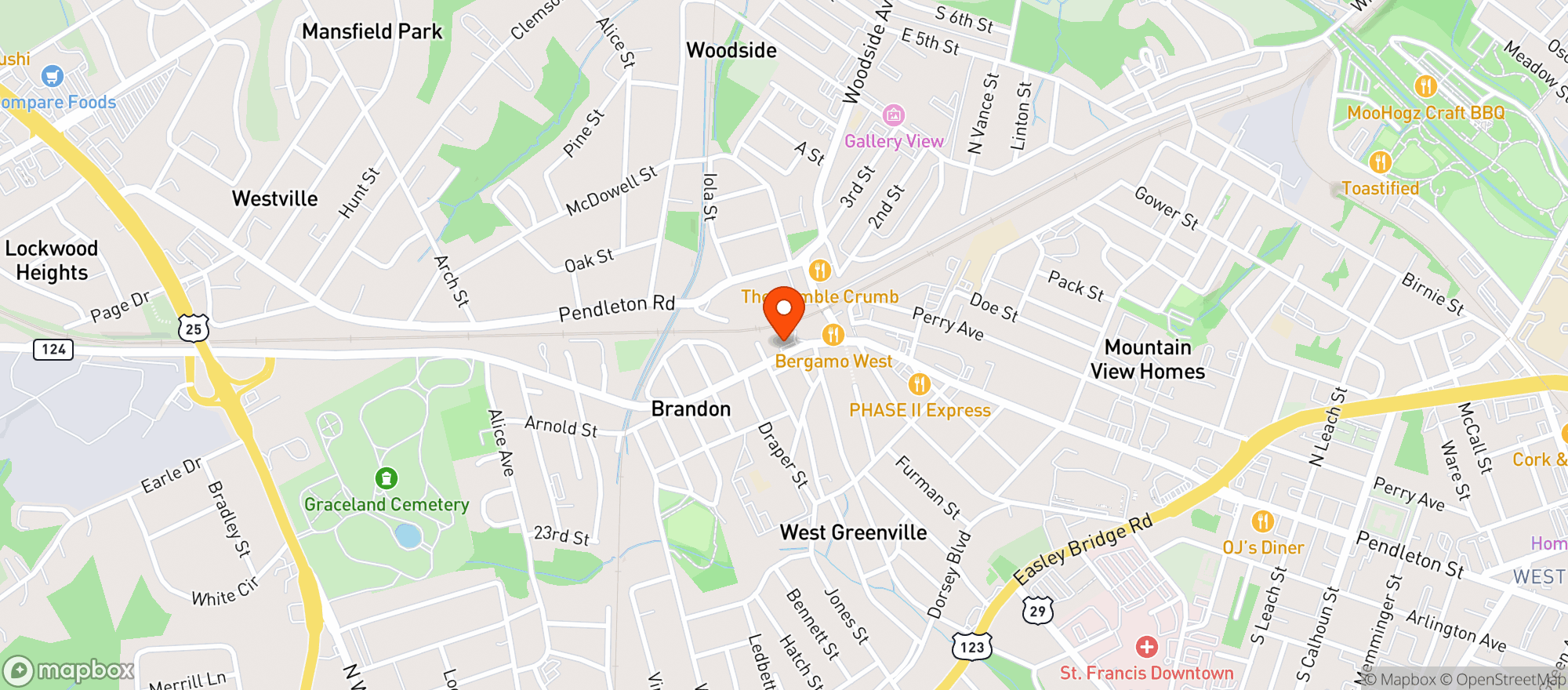 Map showing Cracker Jacks (gvl)