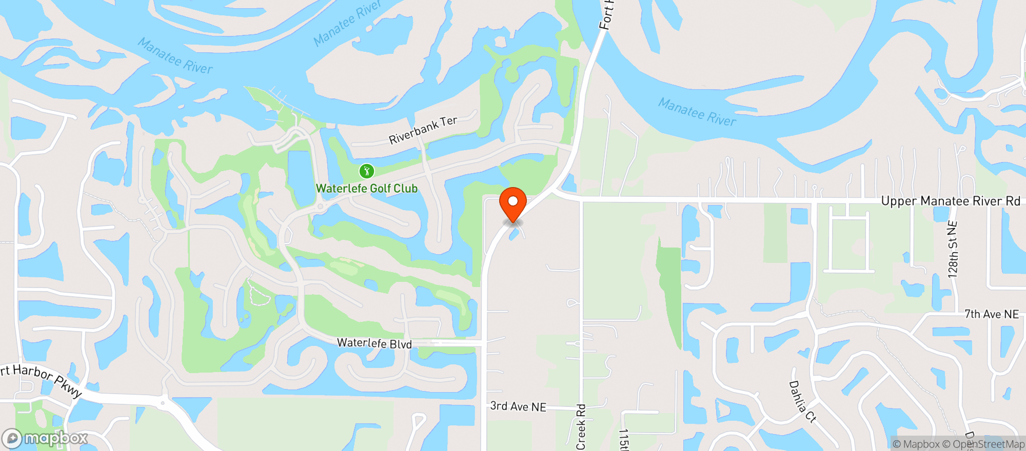 Map showing Employee - Young  Josh