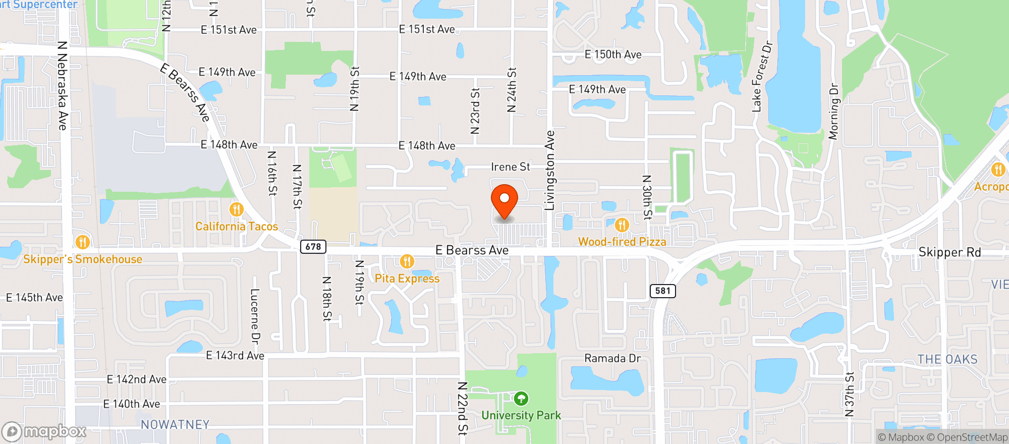 Map showing Liquor Depot