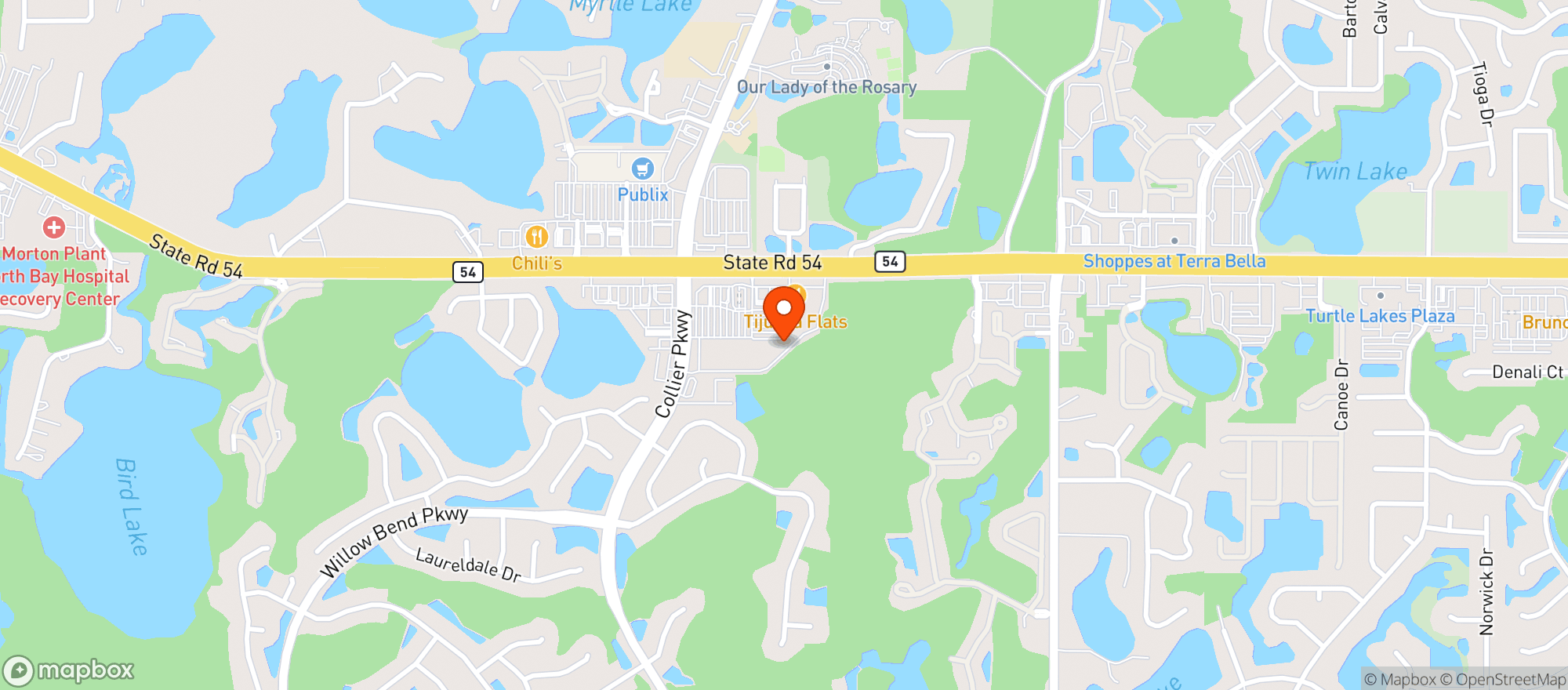 Map showing Gnc