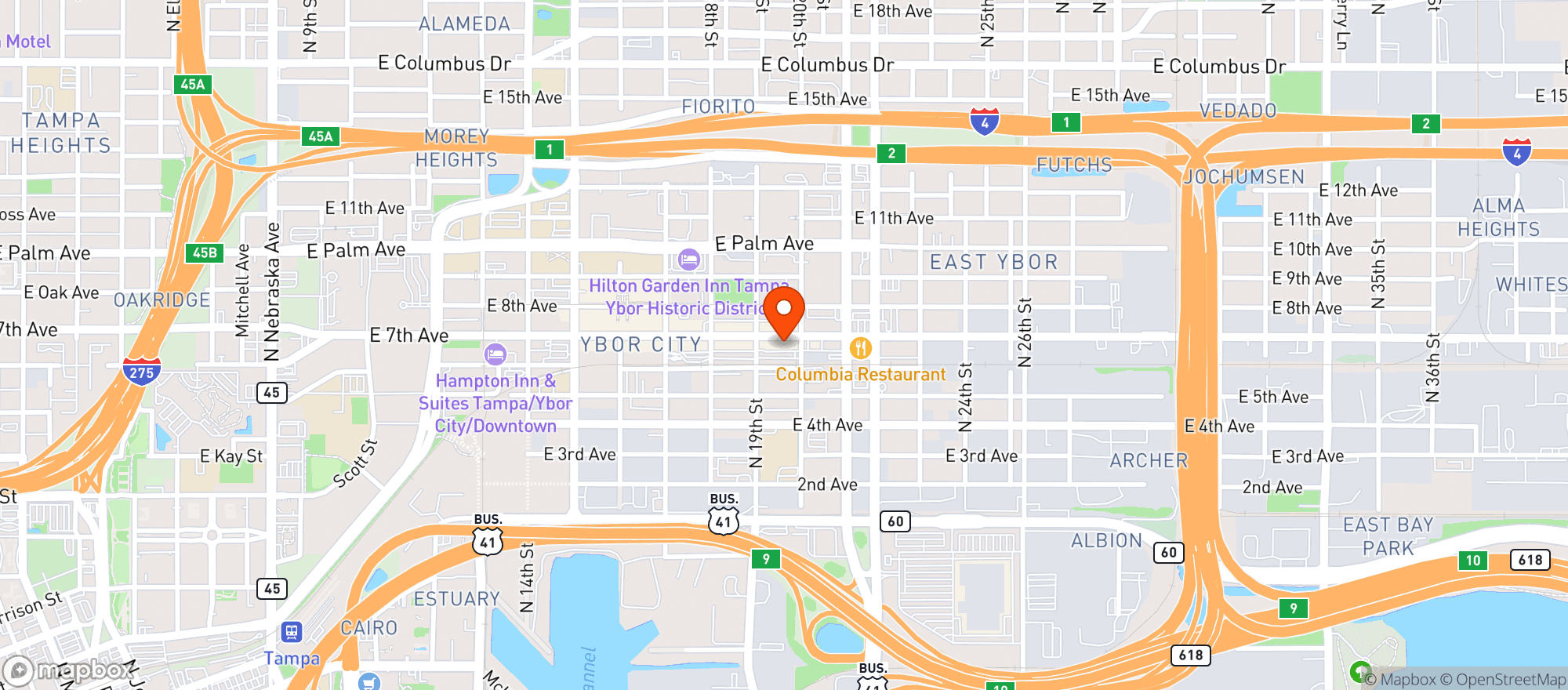 Map showing Lara Apothecary Bar & Bazaar