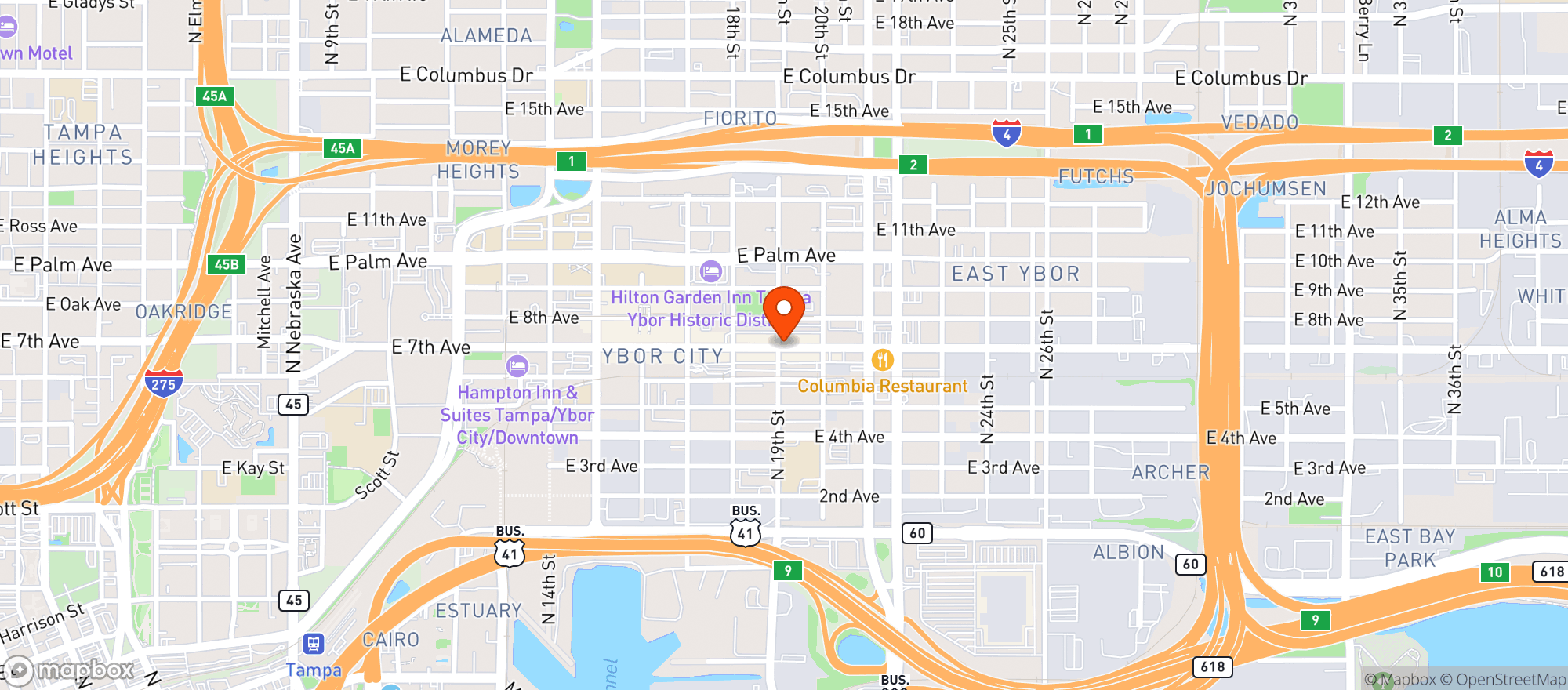 Map showing Trellis At Buchman