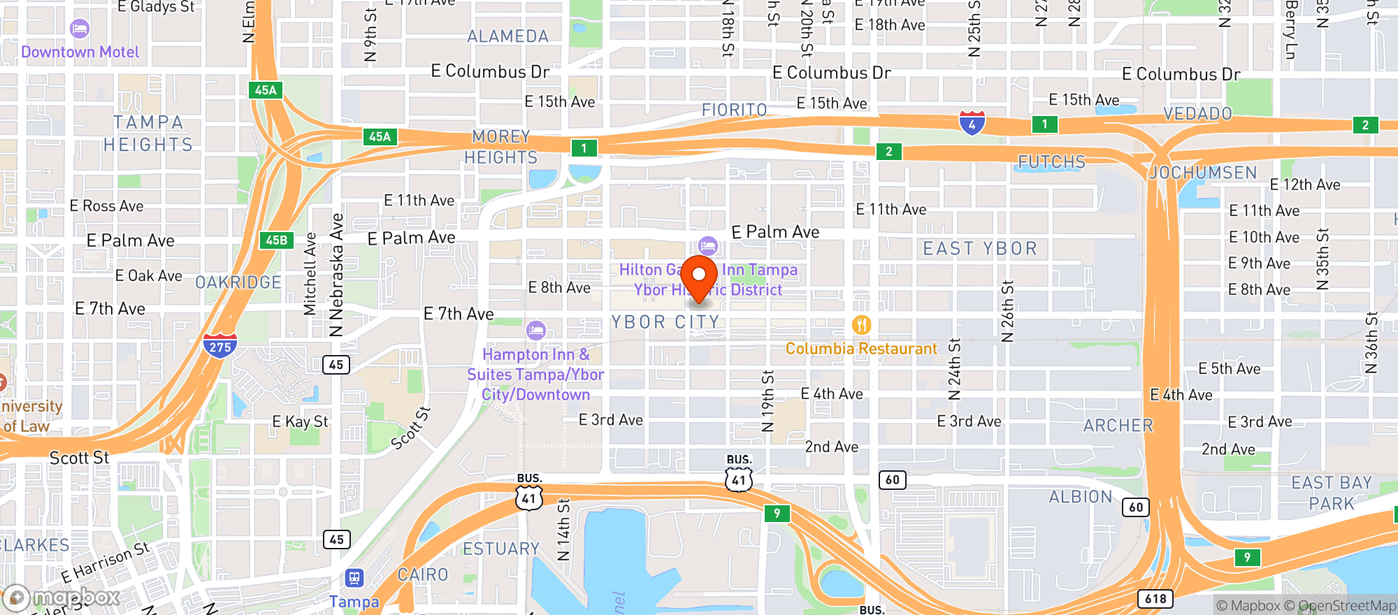 Map showing White Lie