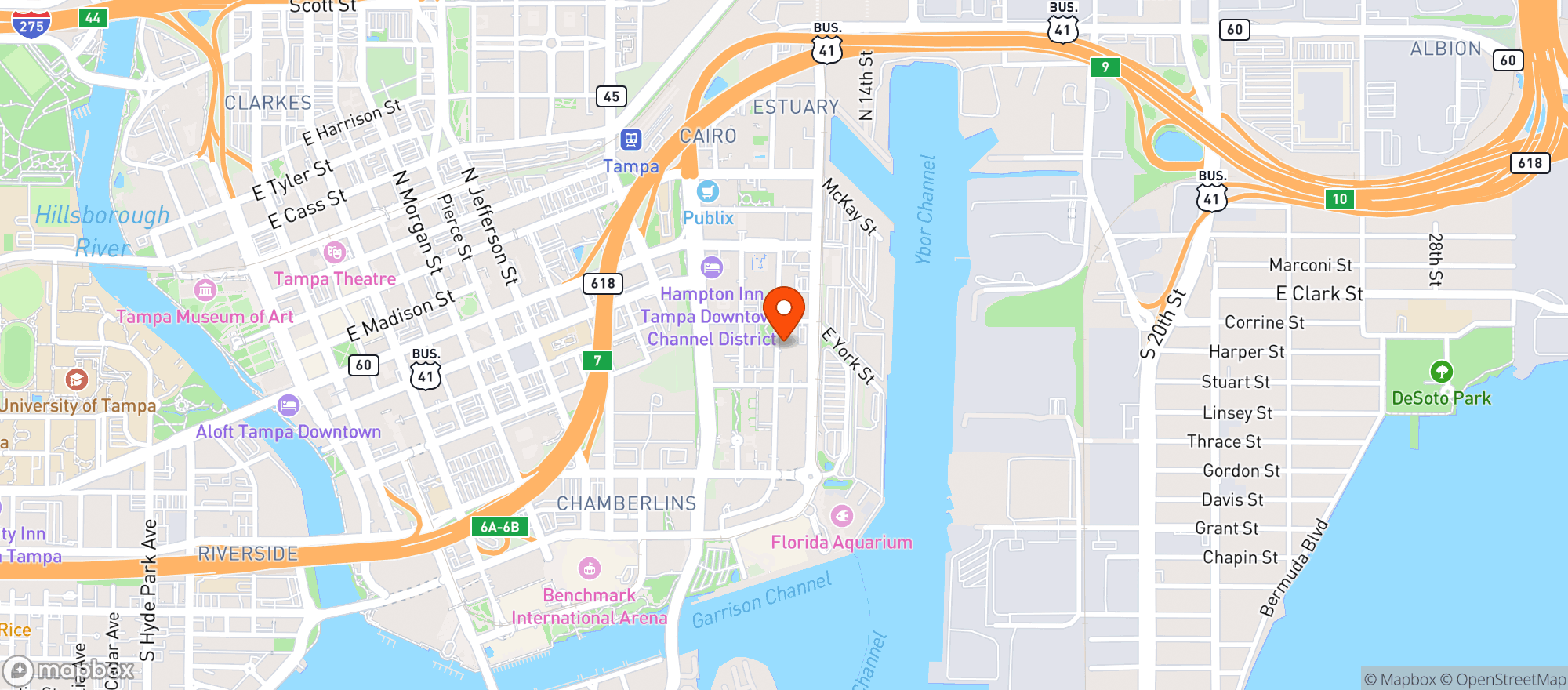 Map showing Duckweed Liquors