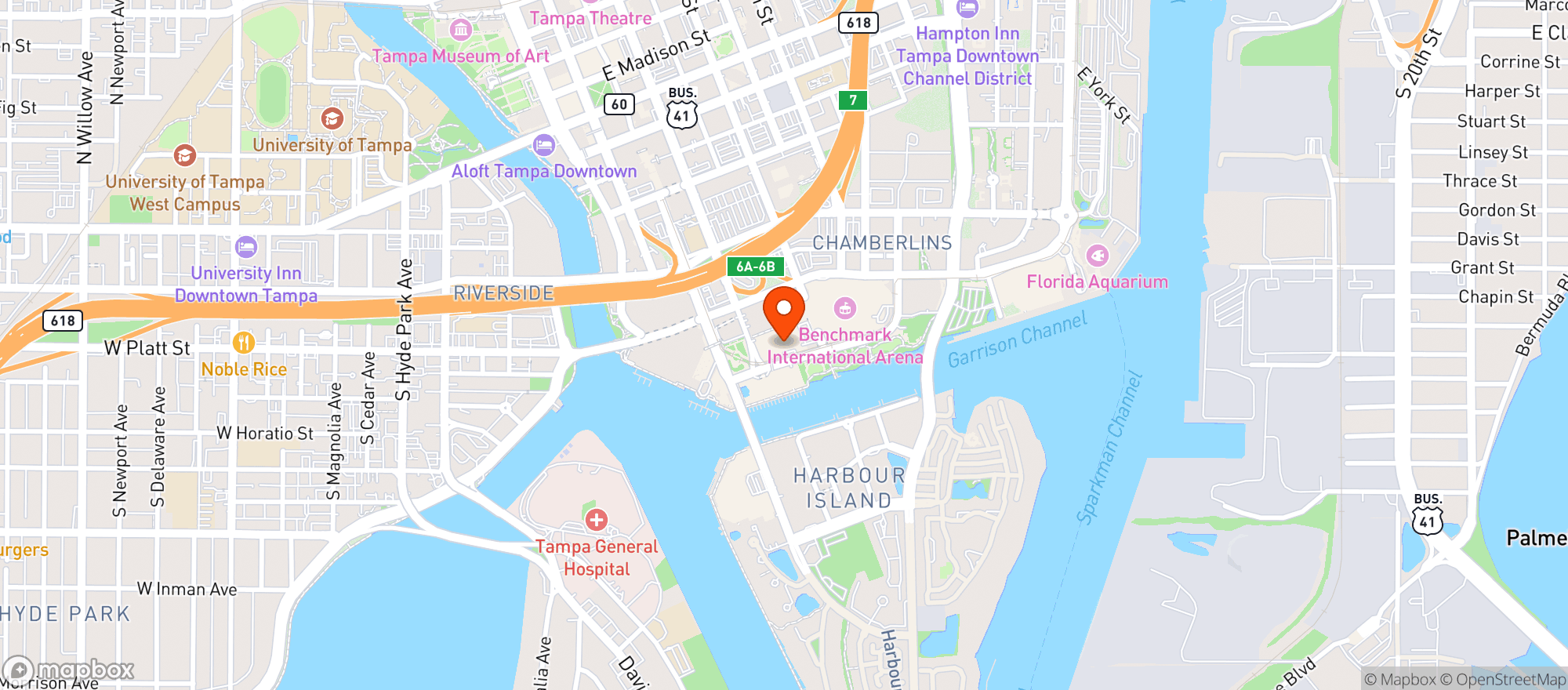 Map showing Jw Marriott