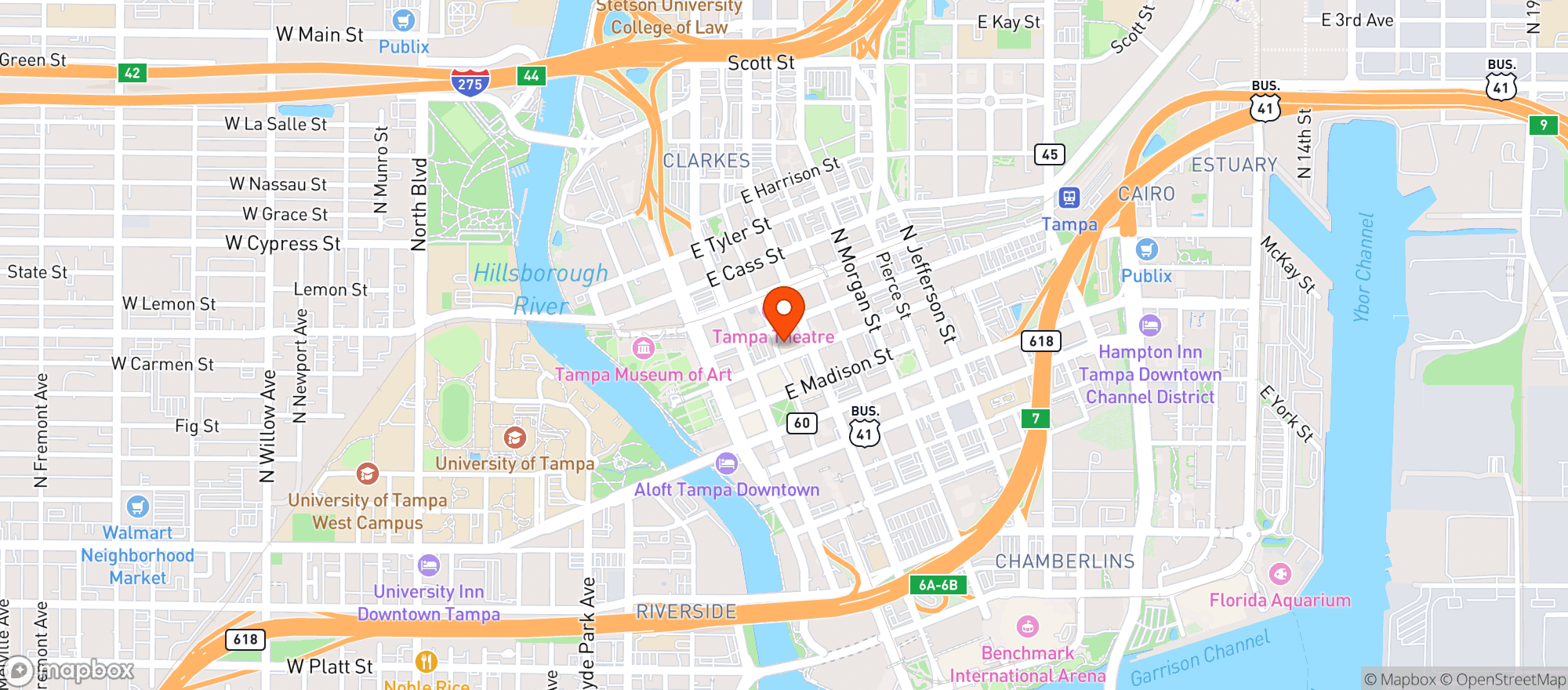 Map showing Cws Gin Joint