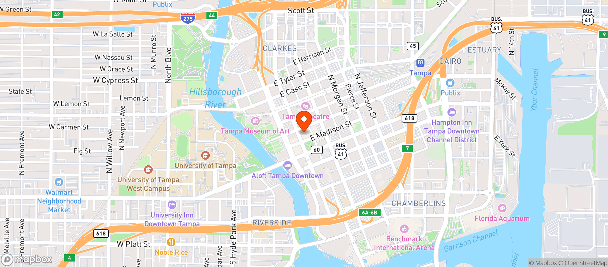 Map showing Anchor Bar Ii