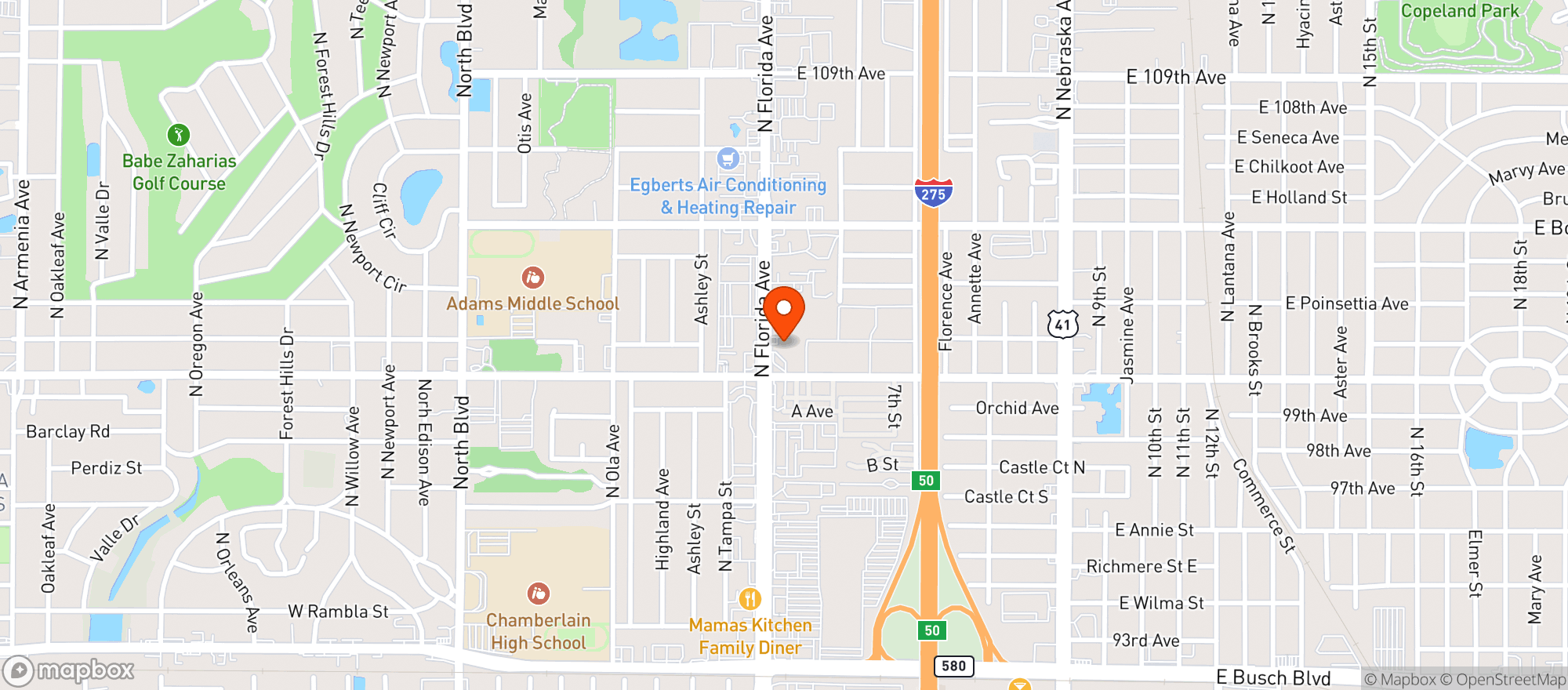 Map showing Liquor Depot Florida