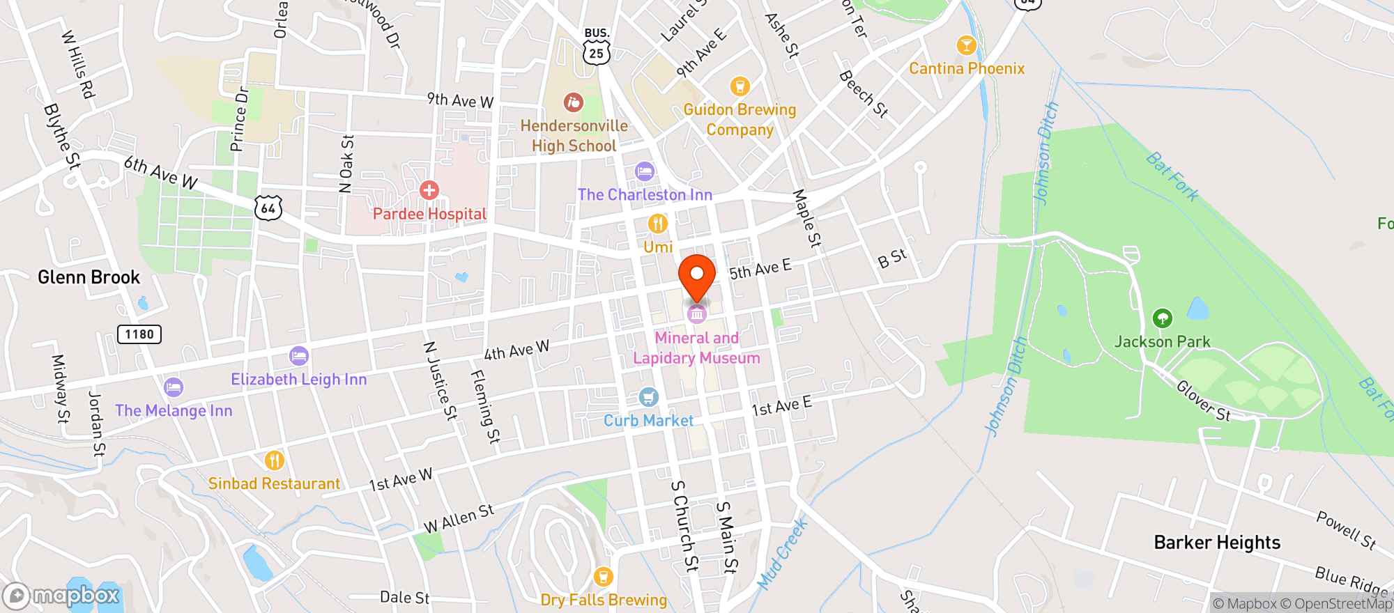 Map showing Wine Sage And Gourmet