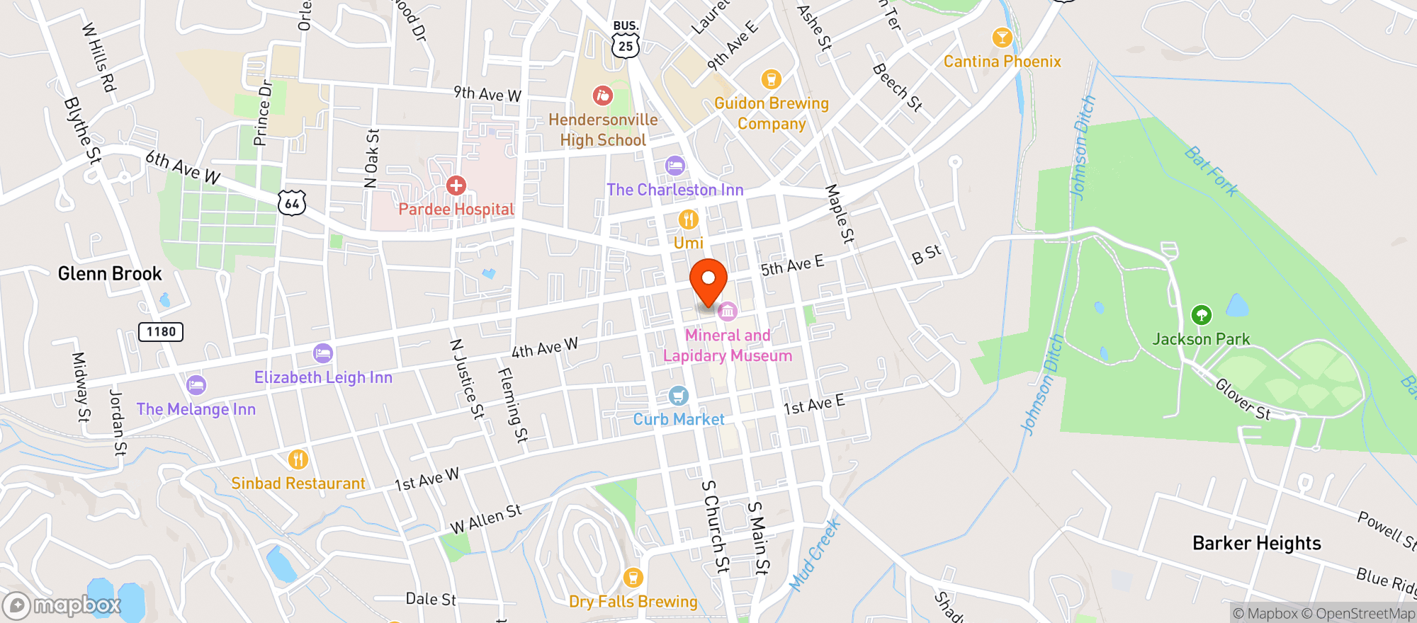 Map showing Casablanca Tobacconist