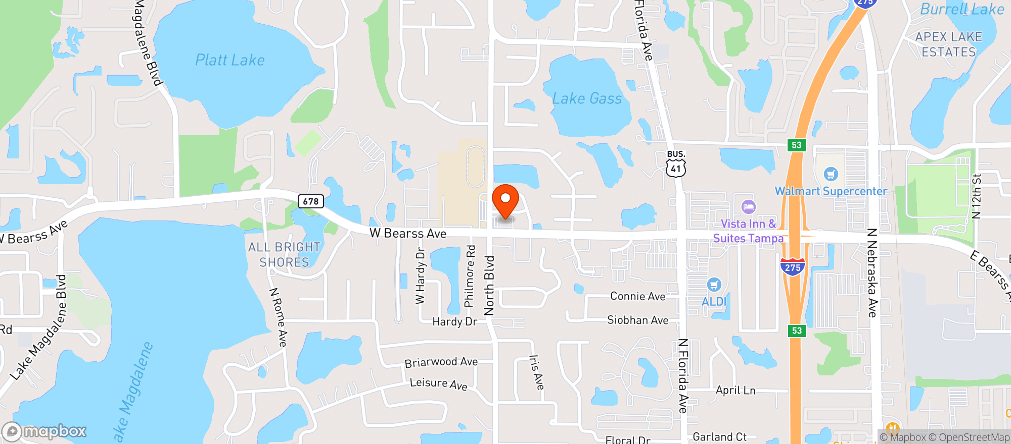 Map showing Cvs Pharmacy #2898