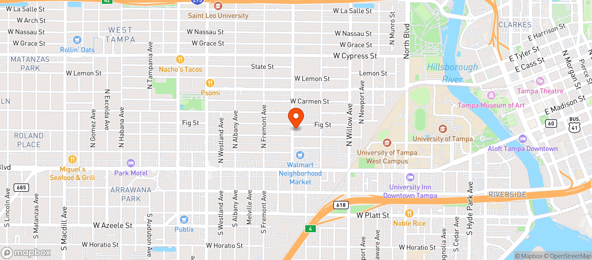Map showing Bottlesmith #0