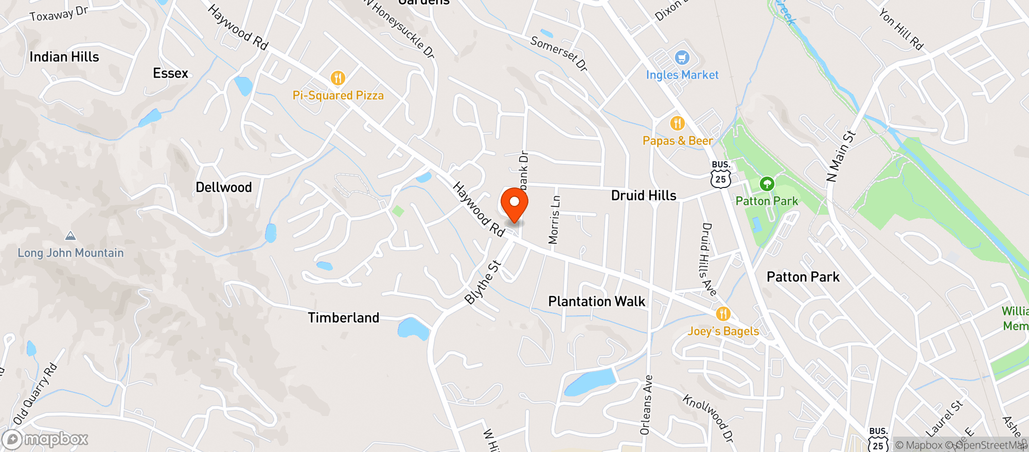 Map showing Energy Mart 2