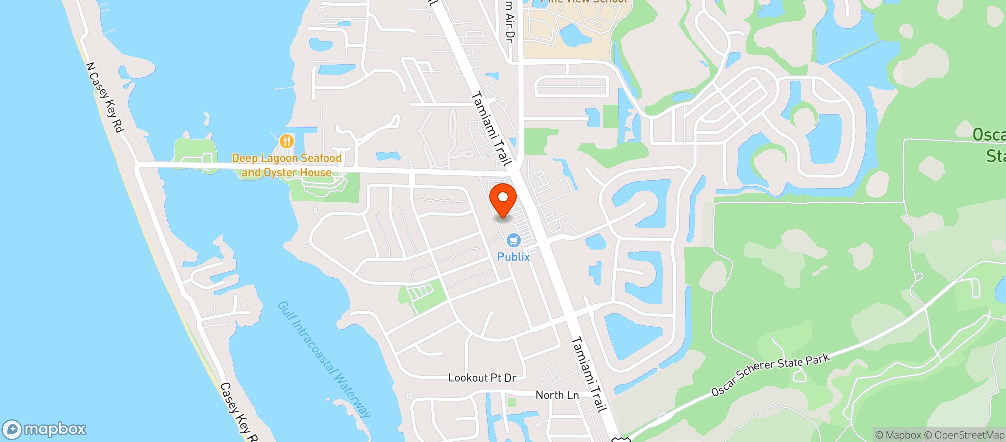 Map showing The Clever Monkey Craft