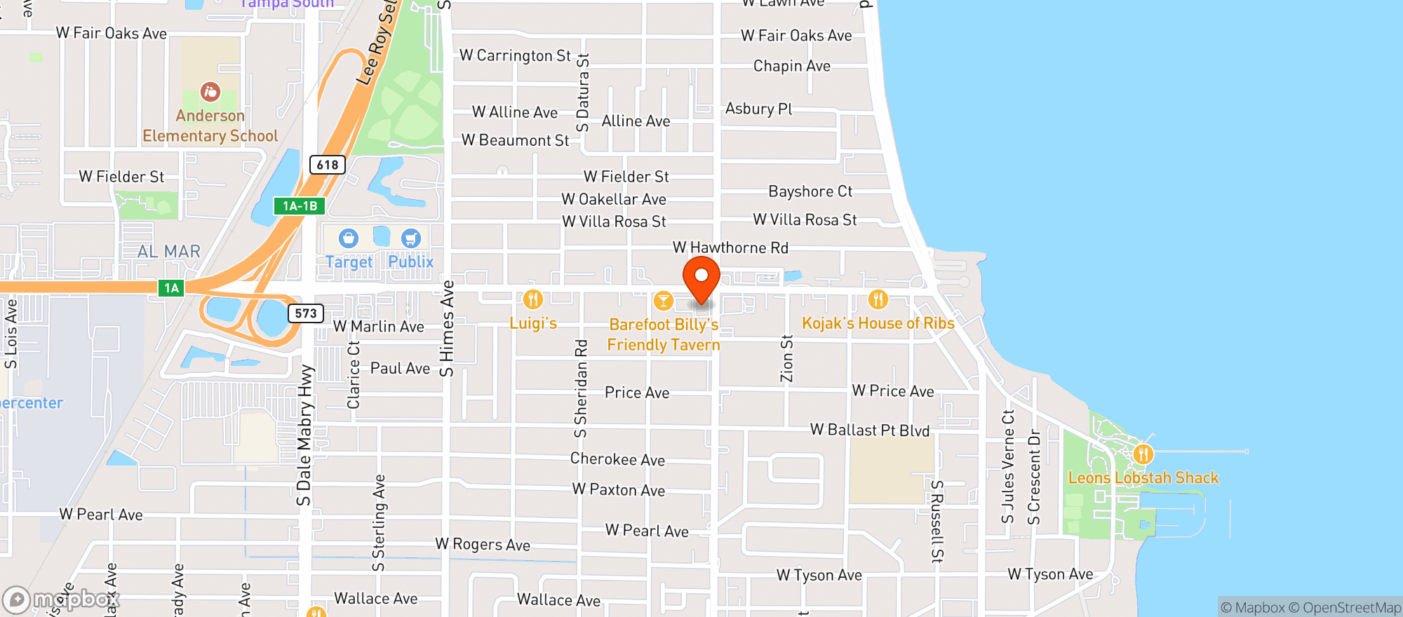 Map showing Cvs Pharmacy #2802