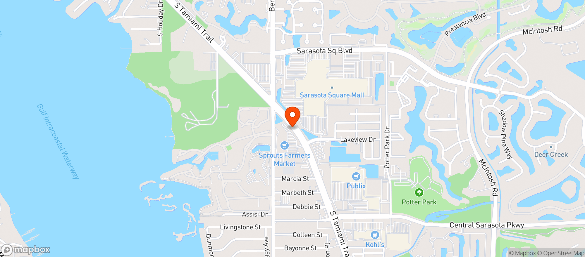 Map showing Total Wine & More