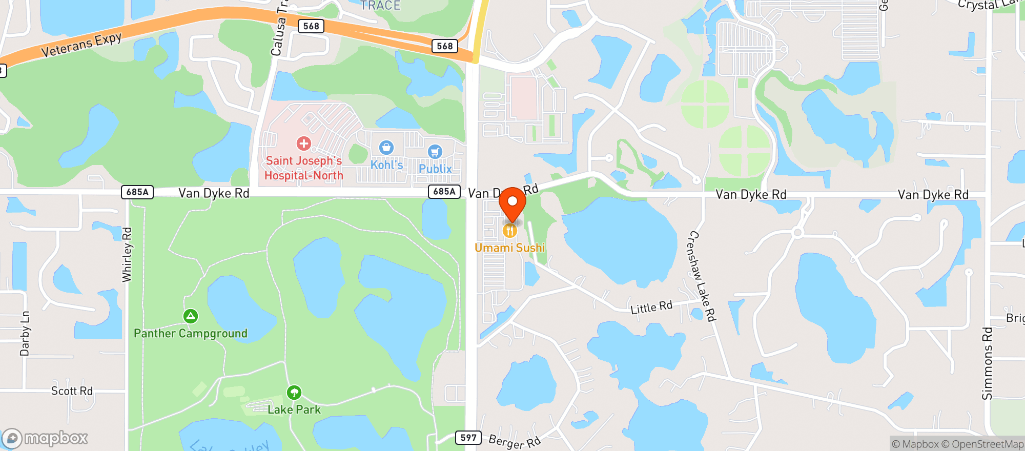 Map showing House Of Brews