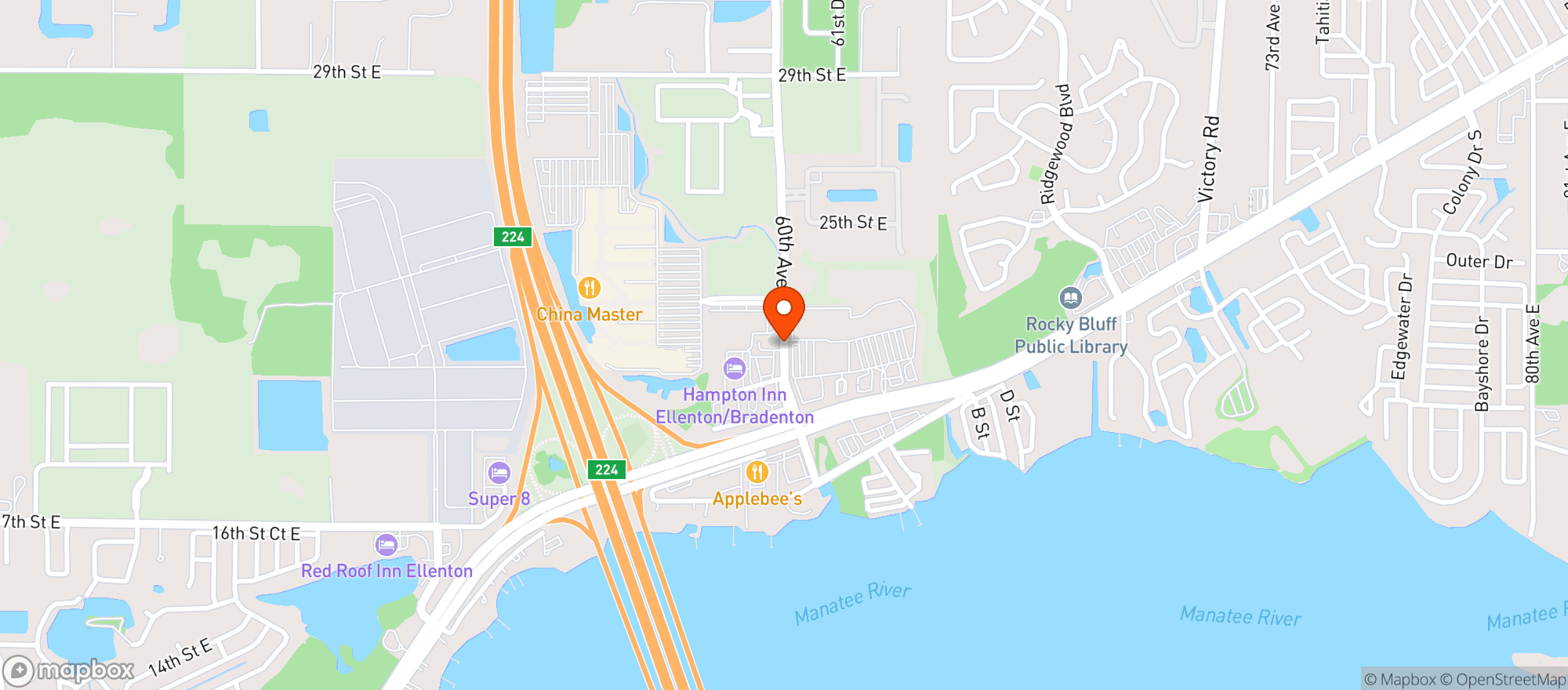 Map showing Aaa Discount Liquor