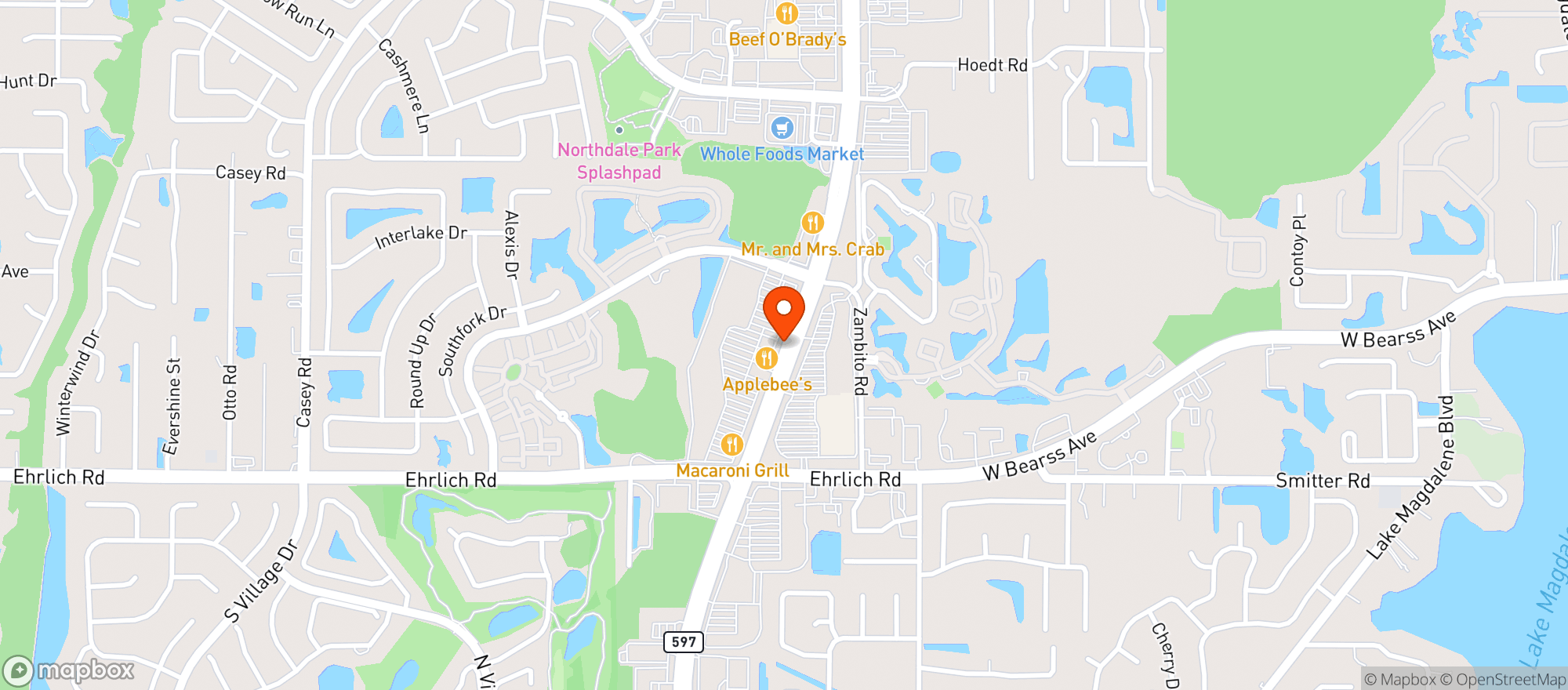 Map showing Gnc