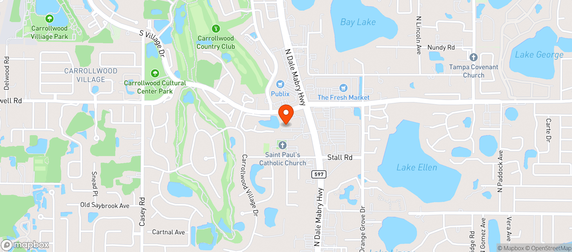 Map showing Sidesplitters Comedy Club