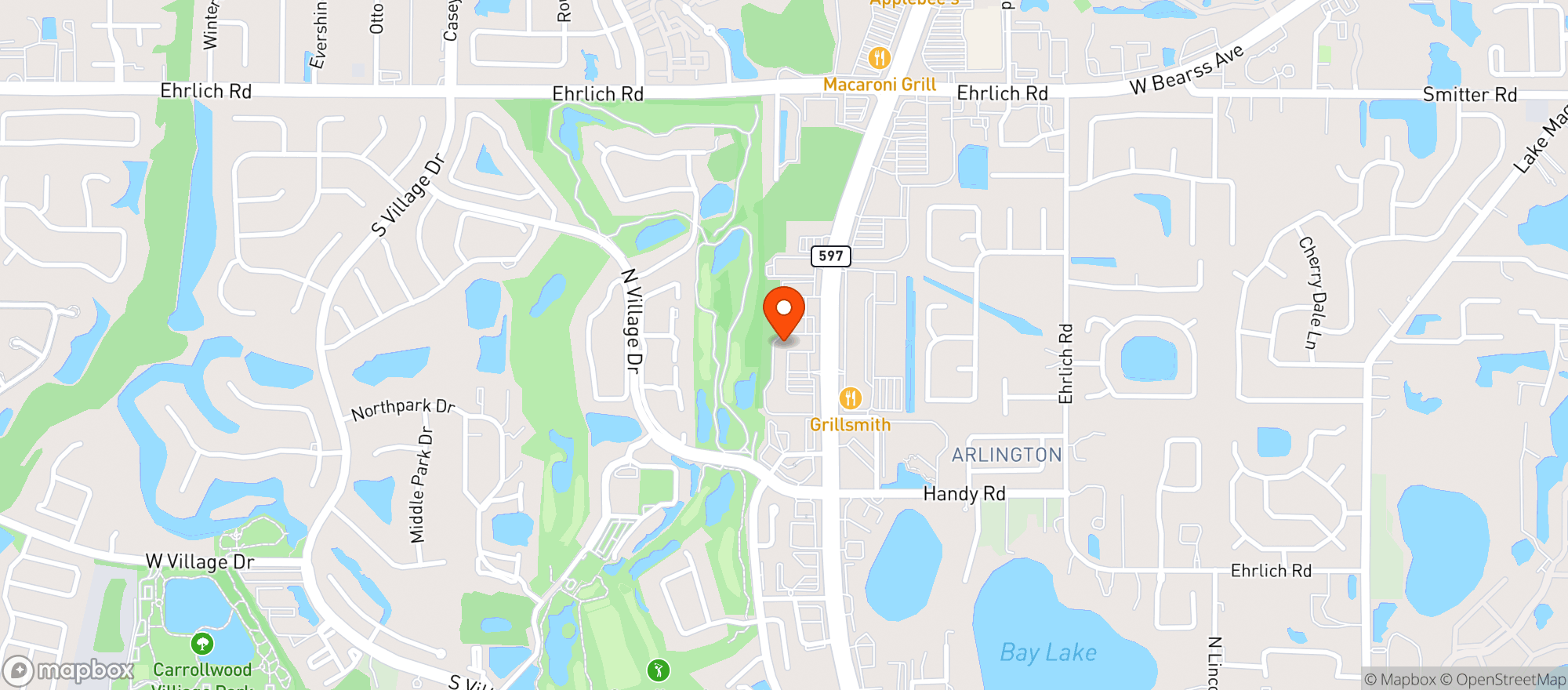 Map showing Abby S Health And Nutrition-28959