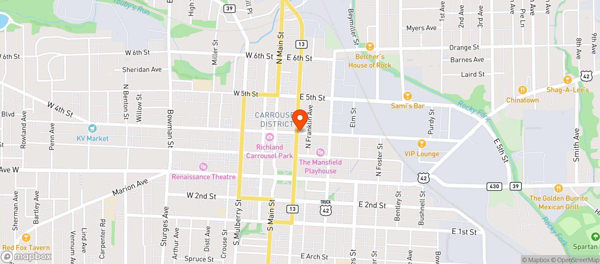Map showing Hudson & Essex