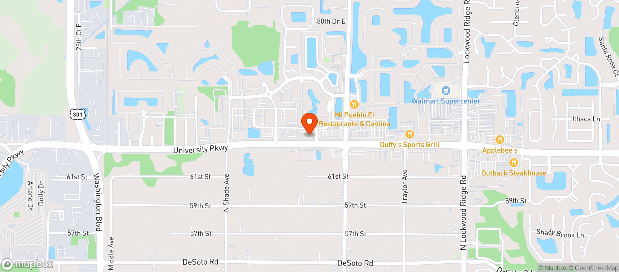 Map showing Abc Liquors 105