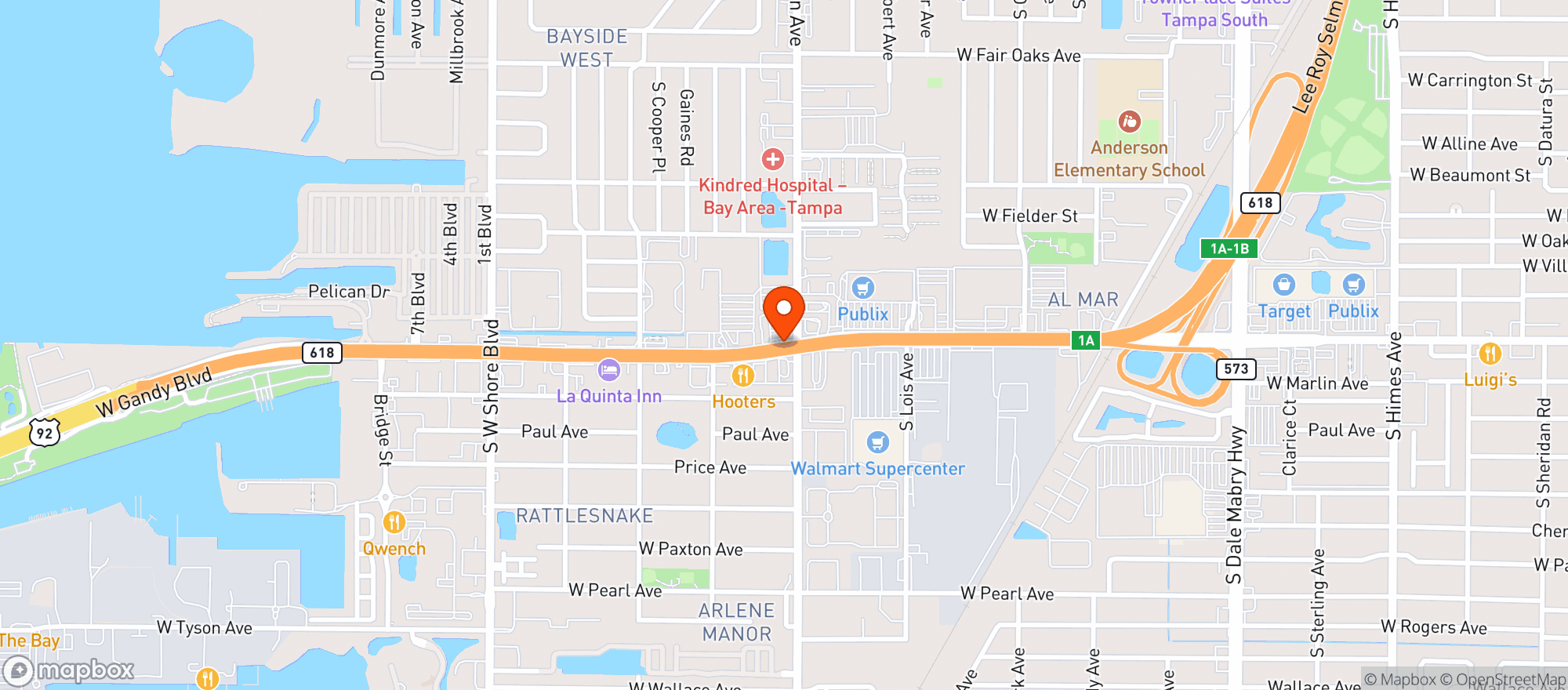 Map showing Cvs Pharmacy