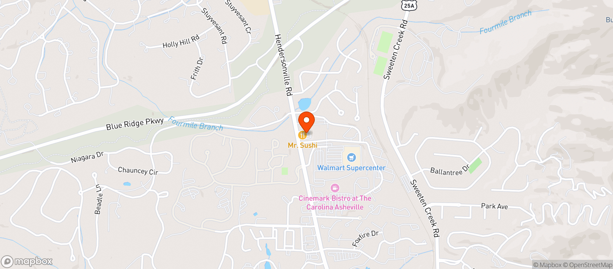 Map showing Citi Stop #101