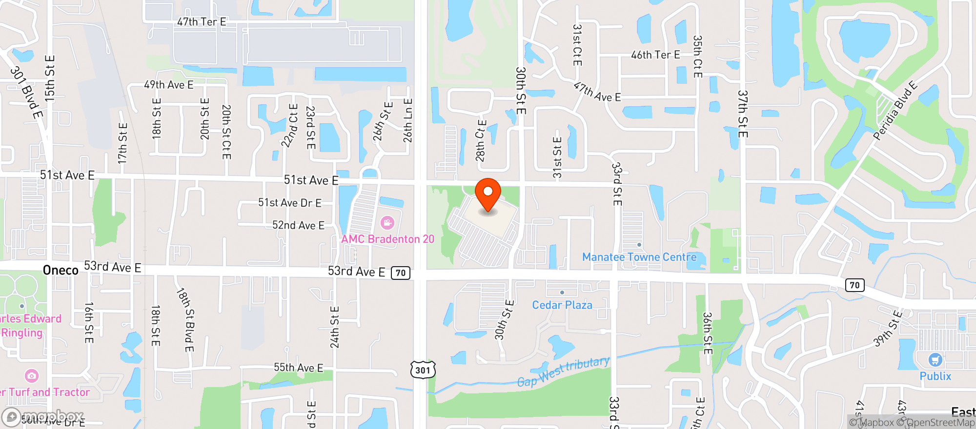 Map showing Walmart Supercenter #528