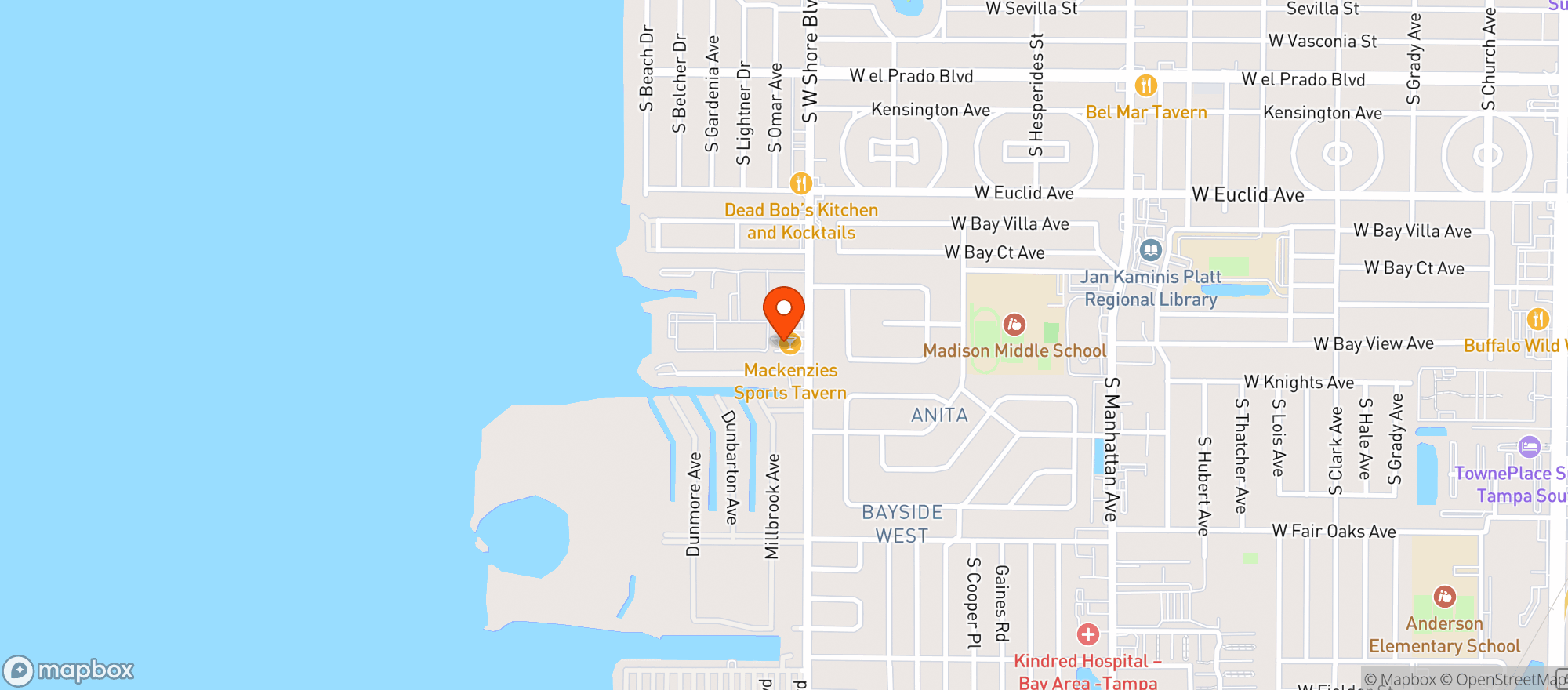 Map showing Circle K 4131