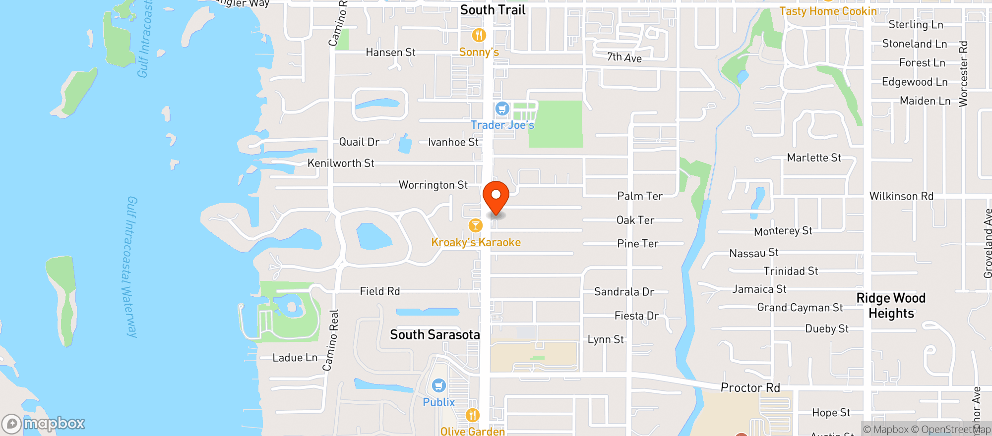 Map showing Seagrape Wine Company