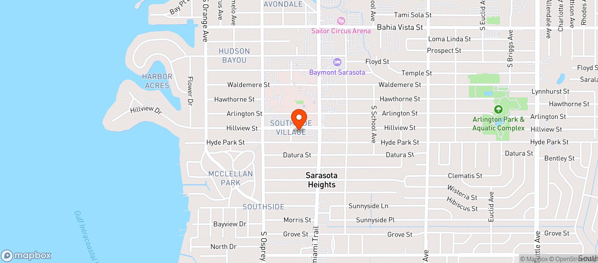 Map showing Meliora