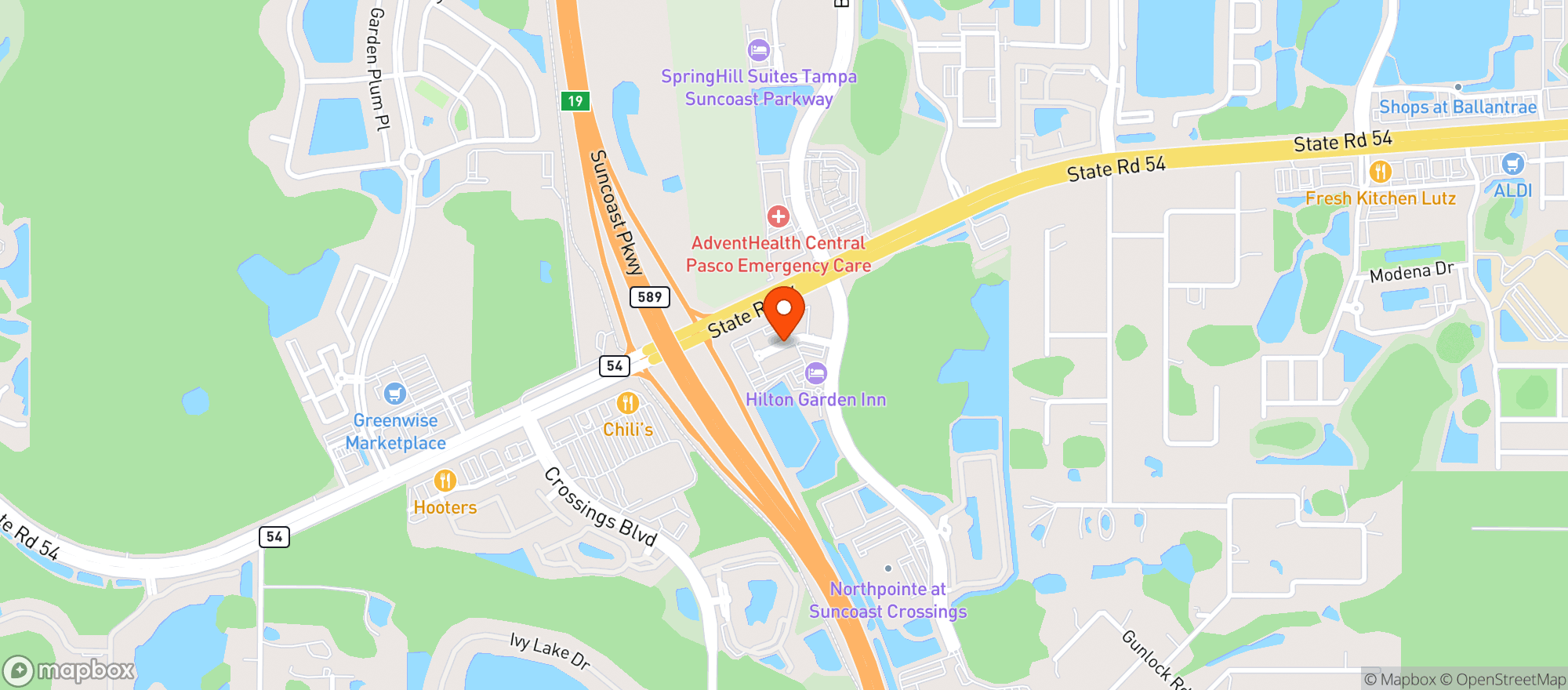 Map showing San Jose Mexican Restaurant