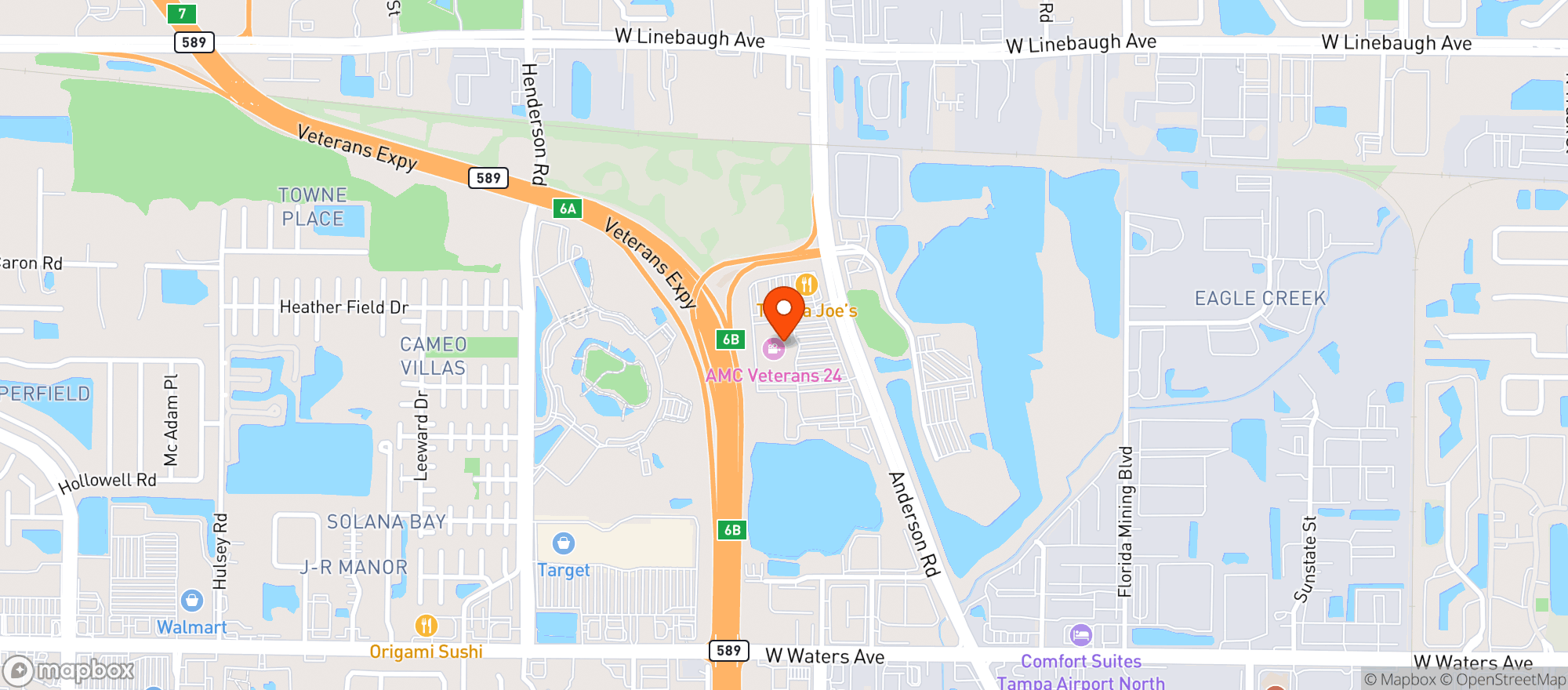 Map showing Amc Veterans 24 #273
