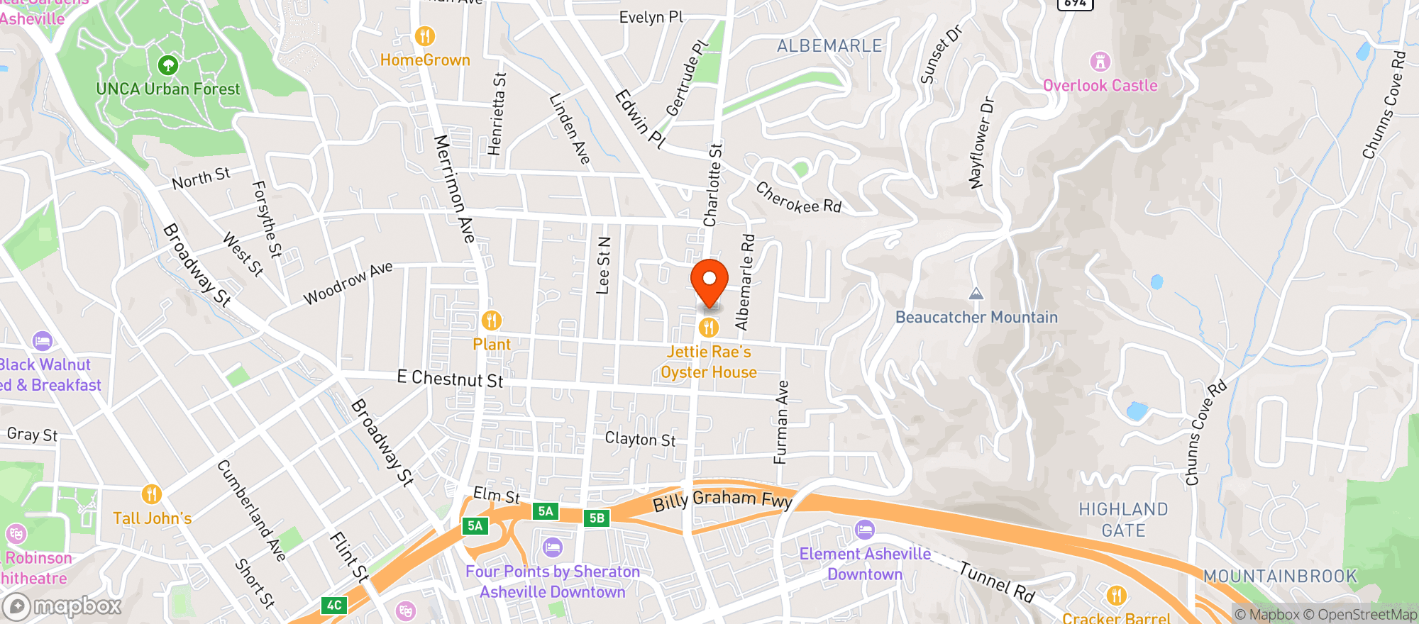 Map showing Metro Wines
