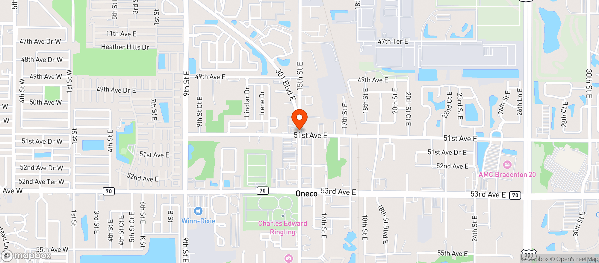 Map showing Family Discount Beverage