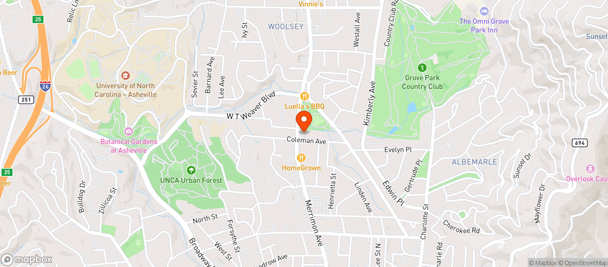 Map showing Citi Stop #108
