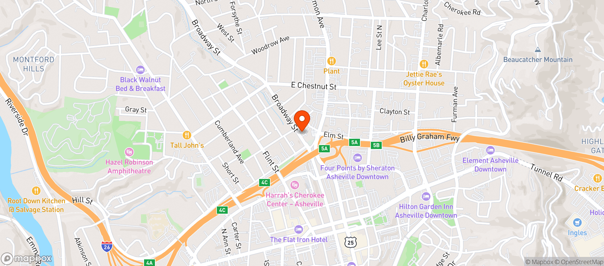 Map showing Daytrip*