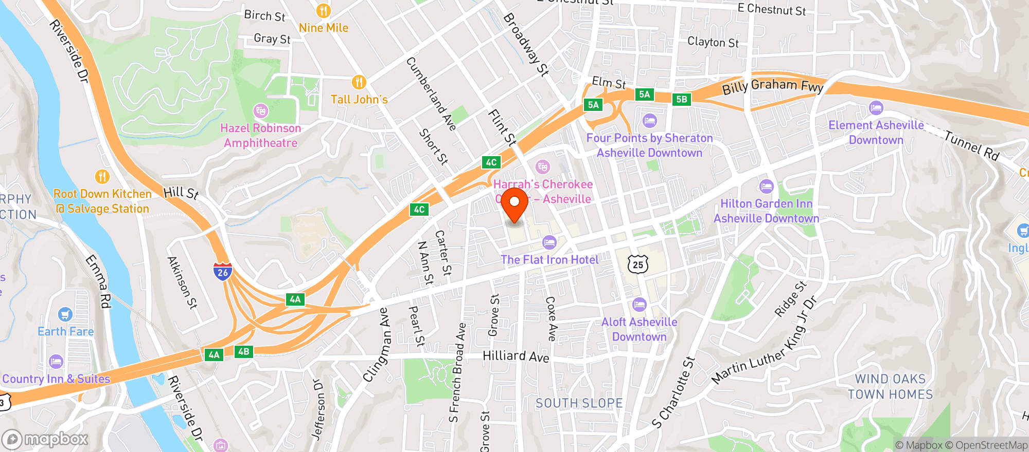 Map showing Baba Nahm