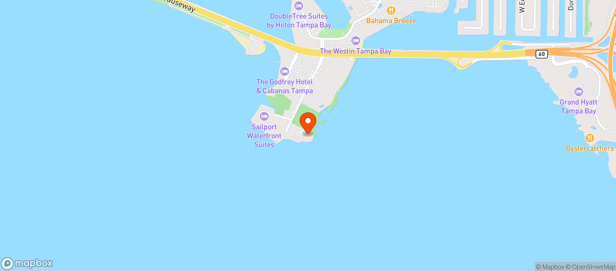 Map showing Current Rocky Point