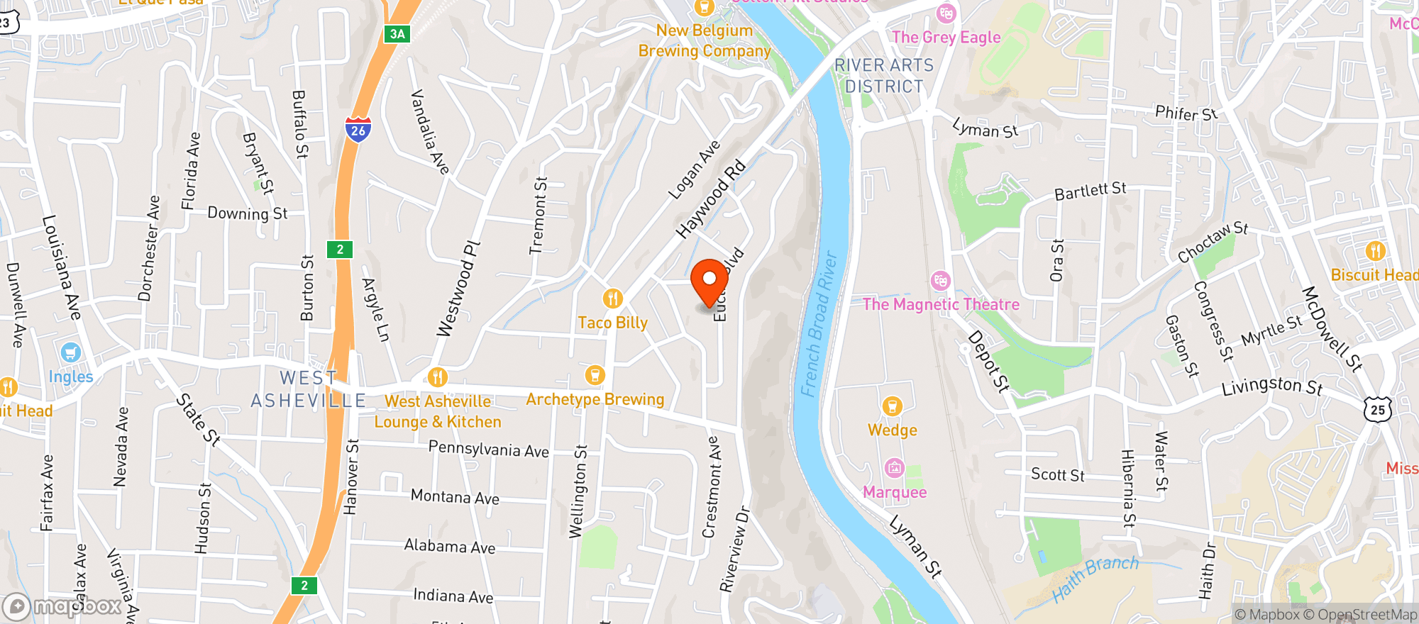 Map showing Nolo