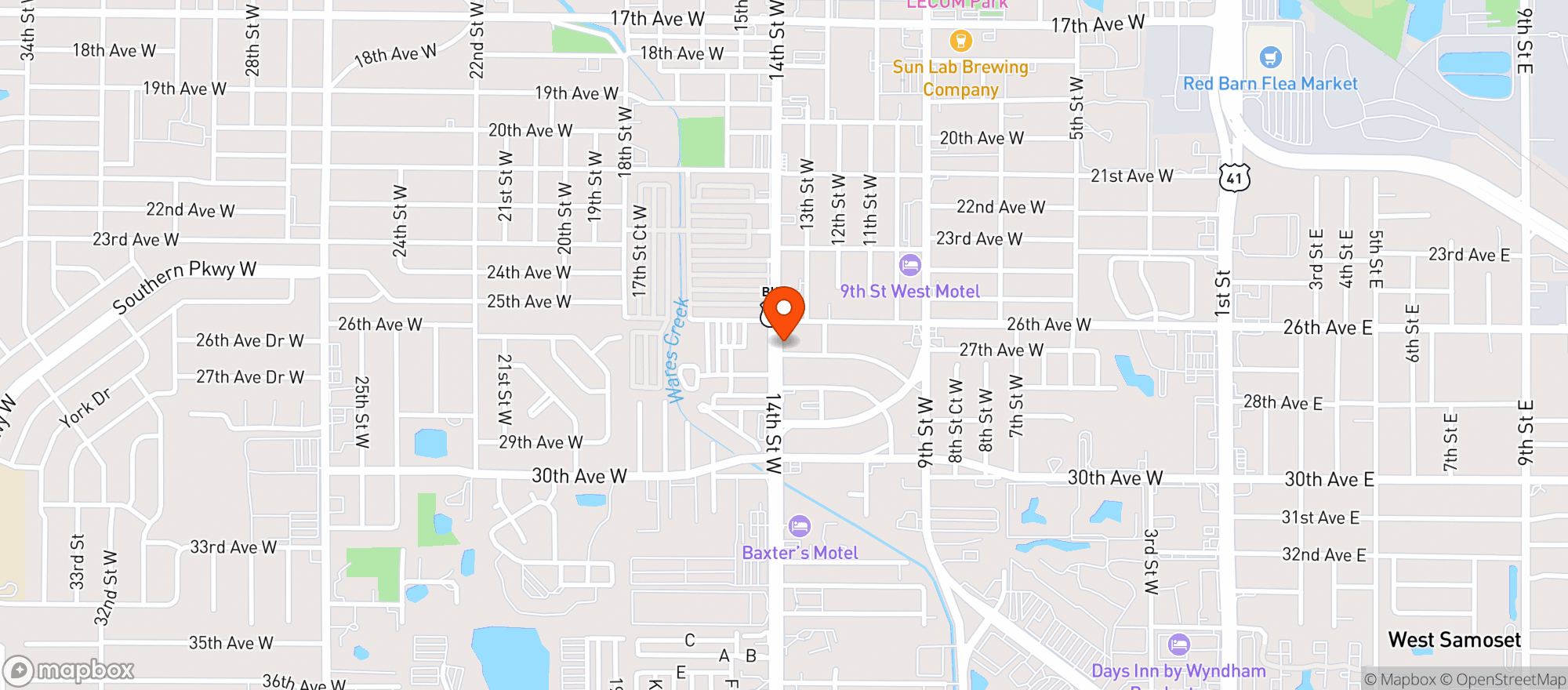 Map showing Value King Discount Bev
