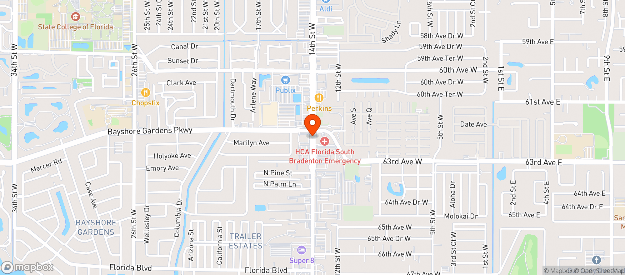 Map showing Cvs Pharmacy