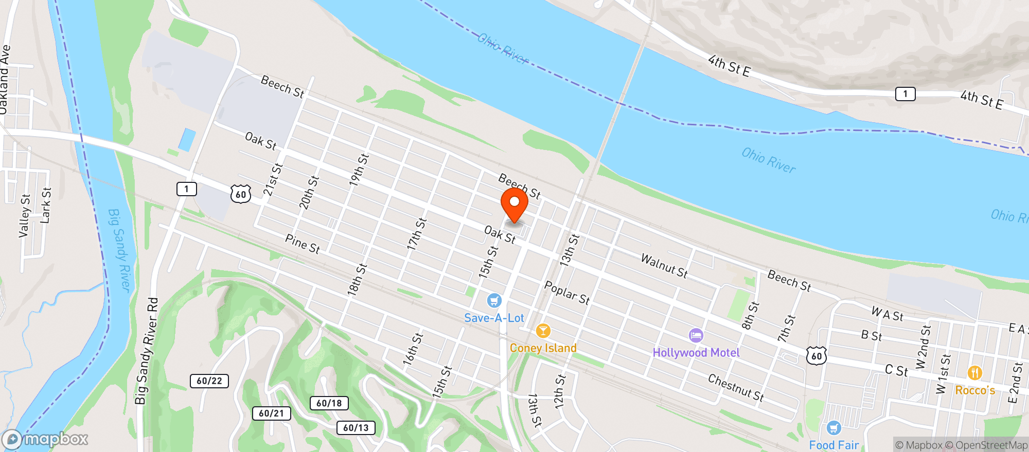 Map showing Cvs Pharmacy #6350