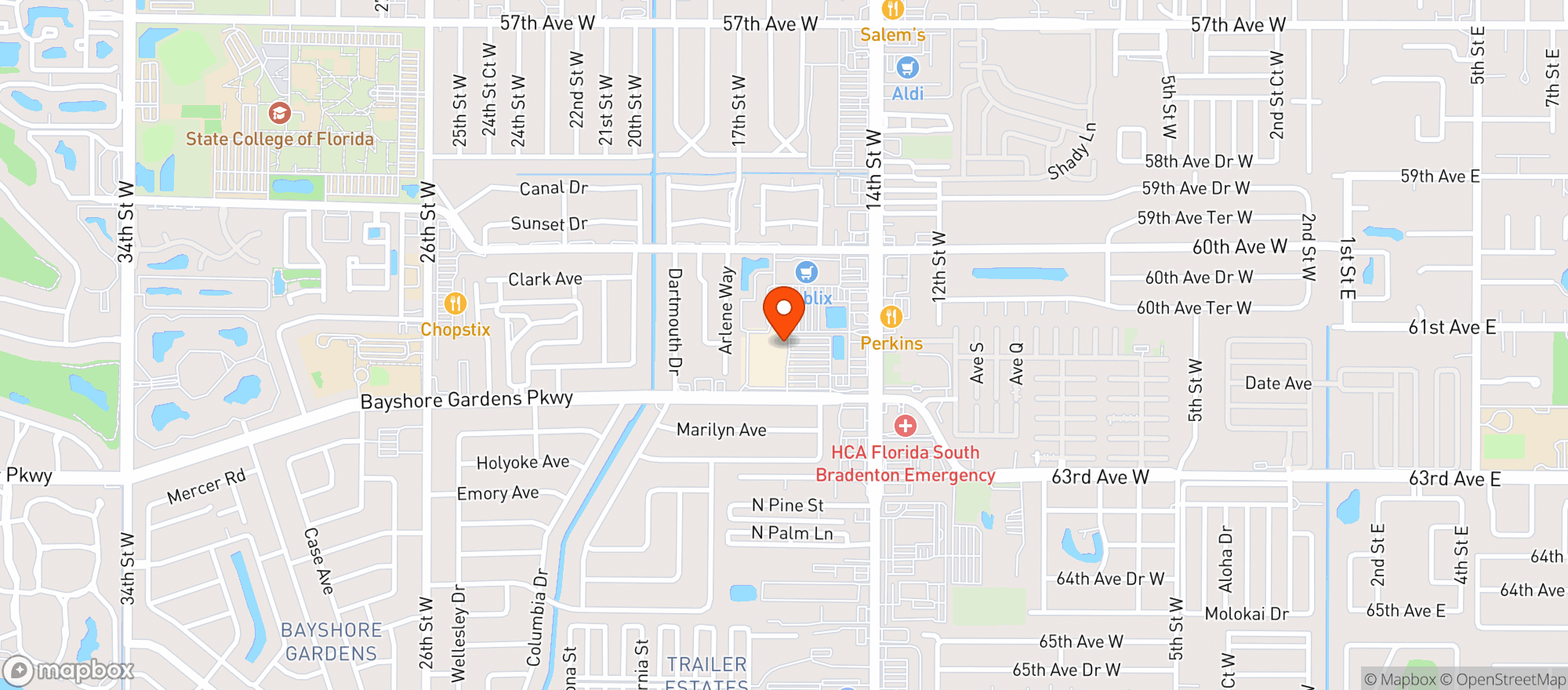Map showing Target Store #817