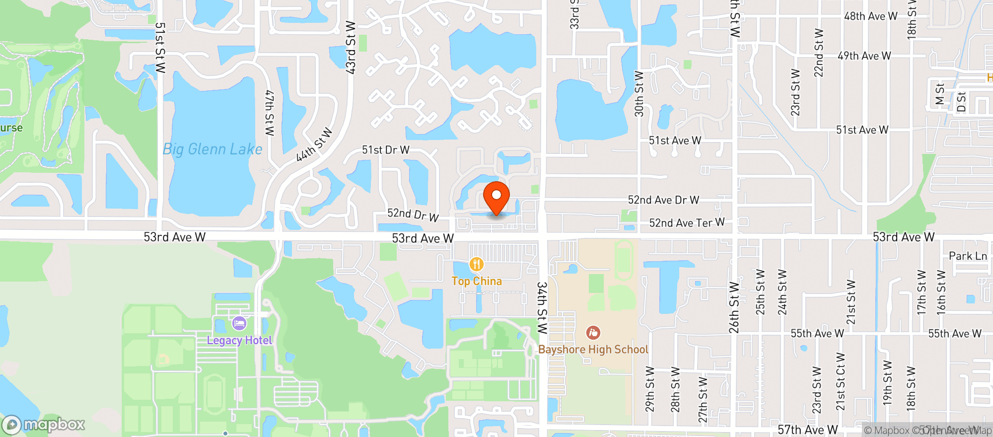 Map showing Jessies Liquors